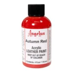 Angelus Leather Paint Autumn Red - Image 2
