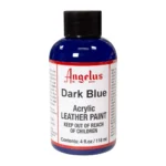 Angelus Leather Paint Dark Blue - Image 3