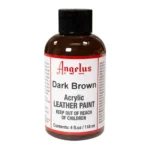 Angelus Leather Paint Dark Brown - Image 2