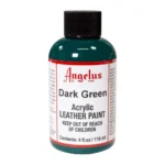 Angelus Leather Paint Dark Green - Image 2