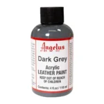 Angelus Leather Paint Dark Grey - Image 2