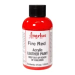 Angelus Leather Paint Fire Red - Image 2