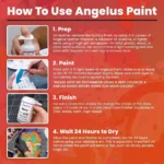 Angelus Leather Paint Rasberry - Image 2