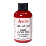 Angelus Leather Paint Scarlet Red - Image 3