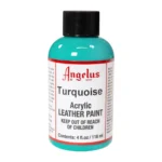 Angelus Leather Paint Turquoise - Image 2
