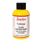 Angelus Leather Paint Yellow - Image 2