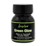 Angelus leather paint Green glow 1oz