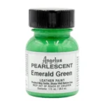 Angelus Pearlscent Paint 1.0oz Emerald Green