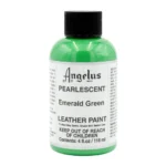Angelus Pearlscent Paint 1.0oz Emerald Green - Image 3