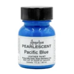 Angelus Pearlscent Paint 1.0oz  Pacific Blue