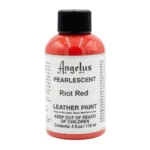 Angelus Pearlscent Paint 1.0oz Riot red - Image 3
