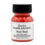 Angelus Pearlscent Paint 1.0oz Riot red