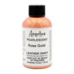 Angelus Pearlscent Paint 1.0oz Rose Gold - Image 2