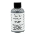 Angelus Leather Paint Pewter - Image 2